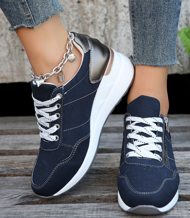 Damskie Sneakersy Ortopedyczne z Wkładką Anatomiczną Lekkie