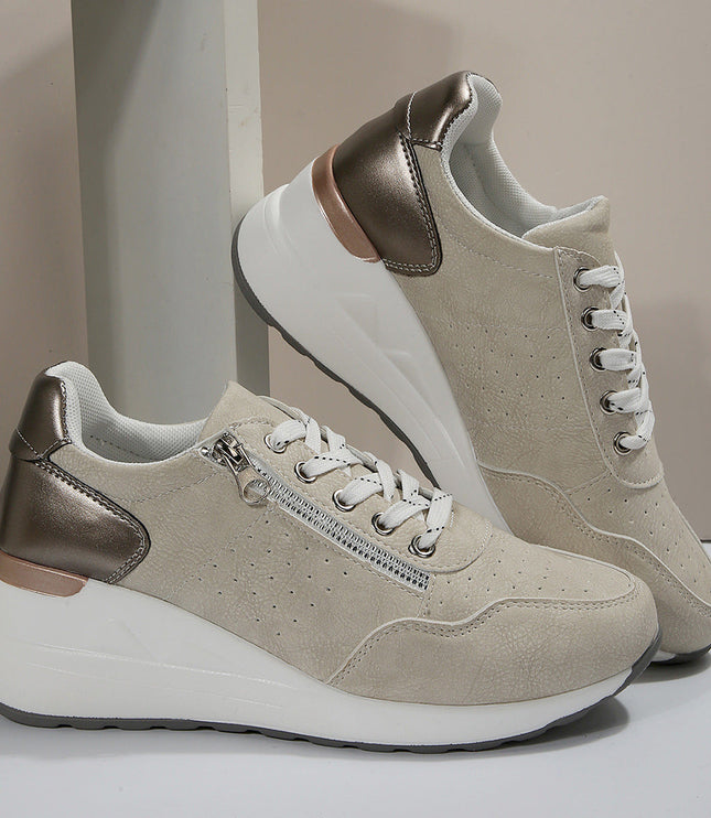 Damskie Sneakersy Ortopedyczne z Wkładką Anatomiczną Lekkie