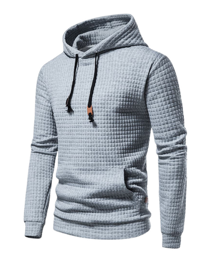 Męska Bluza z Kapturem Kangurka Casualowa na Co Dzień