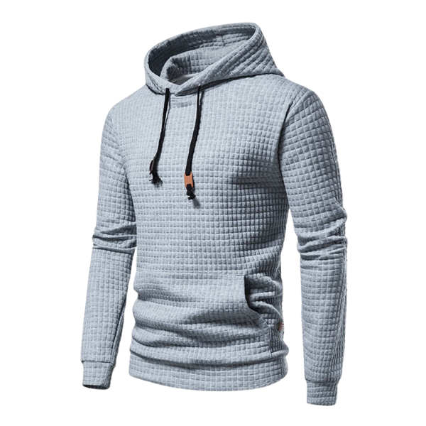 Męska Bluza z Kapturem Kangurka Casualowa na Co Dzień