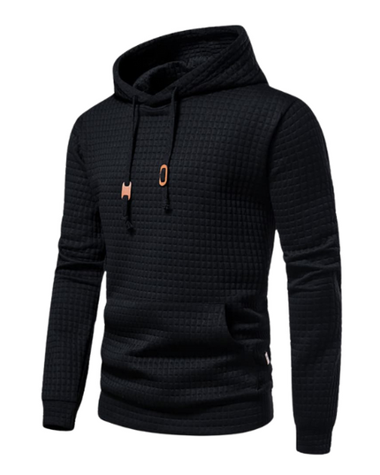 Męska Bluza z Kapturem Kangurka Casualowa na Co Dzień