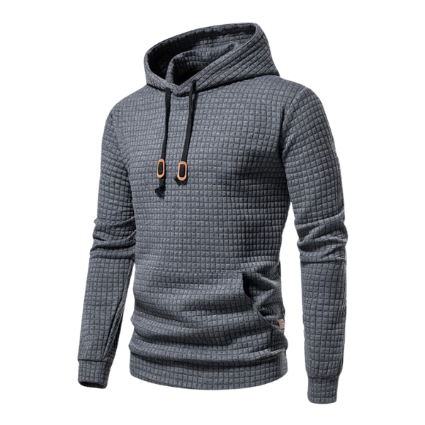 Męska Bluza z Kapturem Kangurka Casualowa na Co Dzień