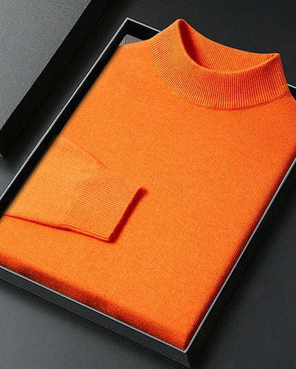 Maxwell | Refined Mock-Neck Sweater