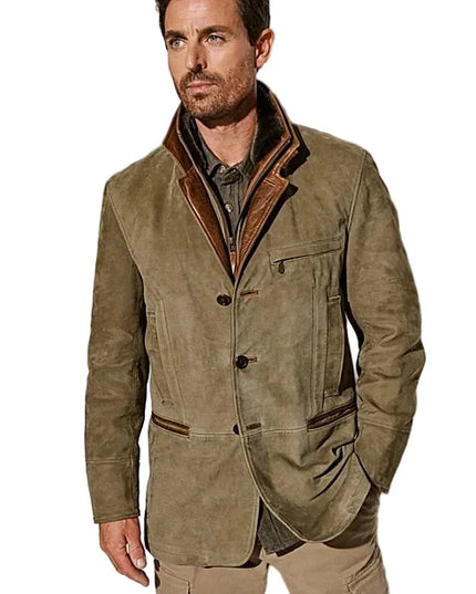 Ralph | Veste vintage kaki pour homme