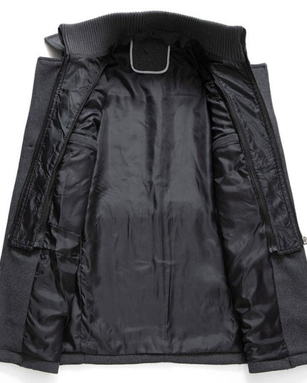 Men's Two-Piece Lined Winter Coat