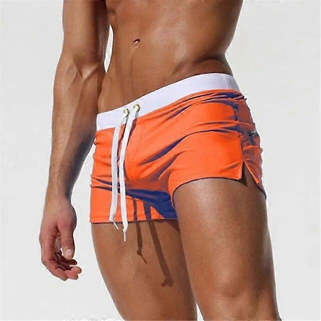 Męskie Kąpielówki Slim Fit z Regulowanym Sznurkiem